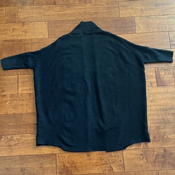 Kerisma knit Open Front Black Cardigan - Picture 4 of 10